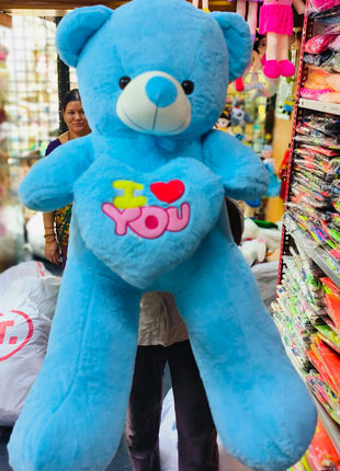 Heart teddy 4 feet
