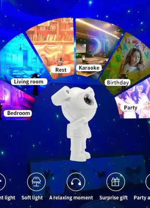 ASTRONAUT PROJECTOR WIRH BT SPEAKER