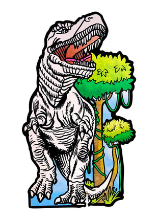 WOOD CUTOUT VELVET DYE