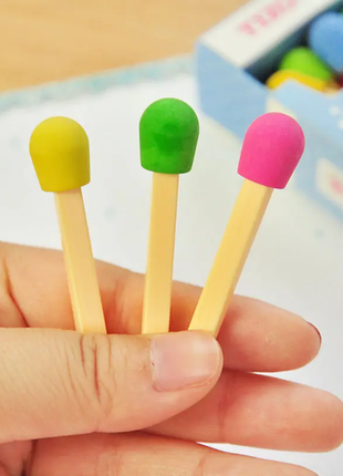 MATCH BOX STICK ERASER