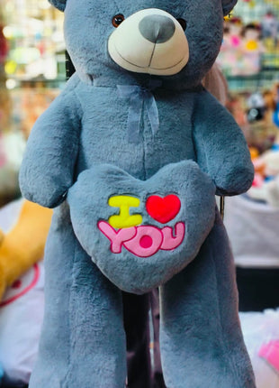 Heart teddy 4 feet