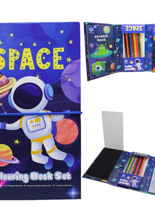 COLORING+SCRATCH BOOK