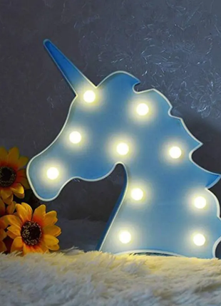 UNICORN SIGN BOARD LIGHT LAMP