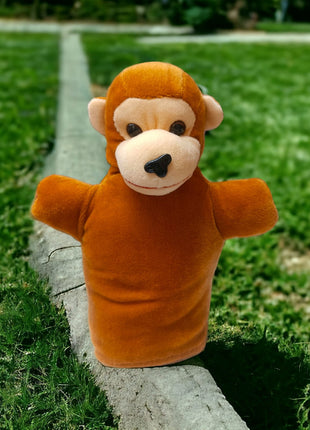 Monkey hand puppet