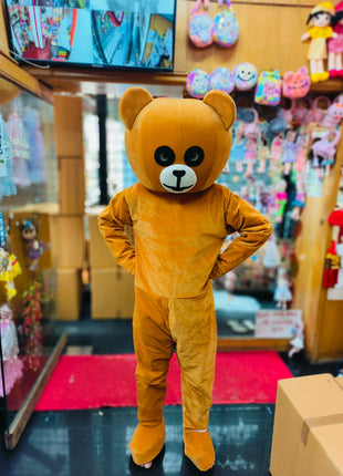 Dark Brown teddy Mascot