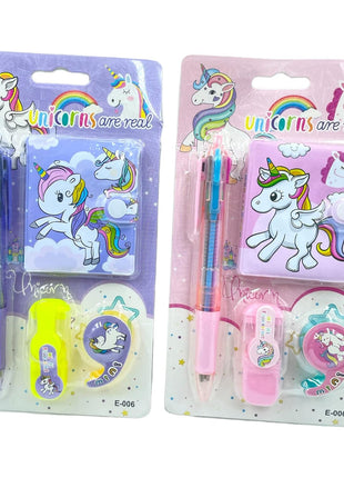 Unicorn stationery set