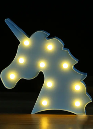 UNICORN SIGN BOARD LIGHT LAMP