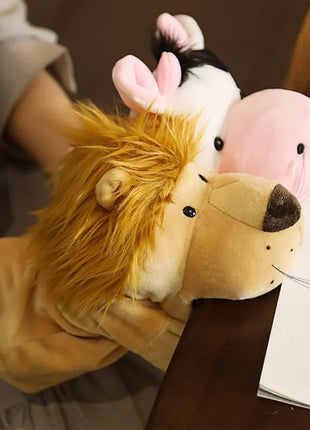 Open mouth hand puppets