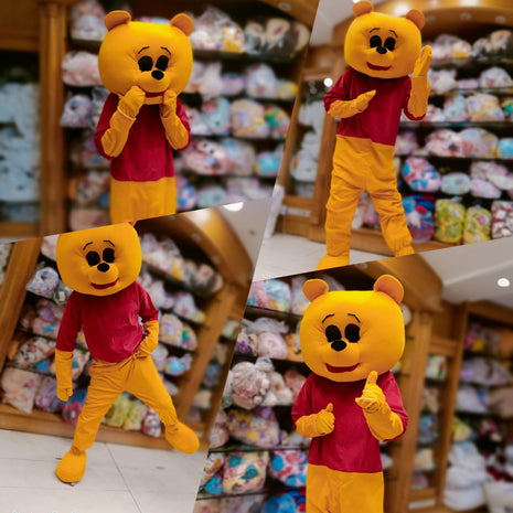 Pooh Bear Mascot