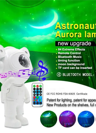 ASTRONAUT PROJECTOR WIRH BT SPEAKER