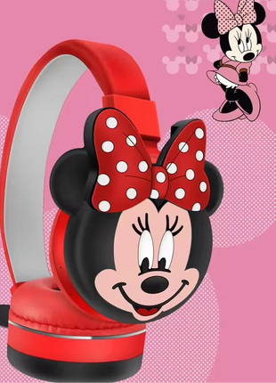 Minnie mouse headphones