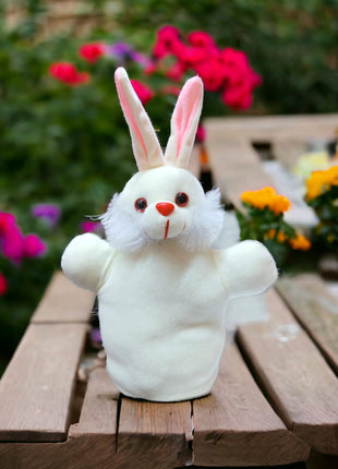 Rabbit hand puppet