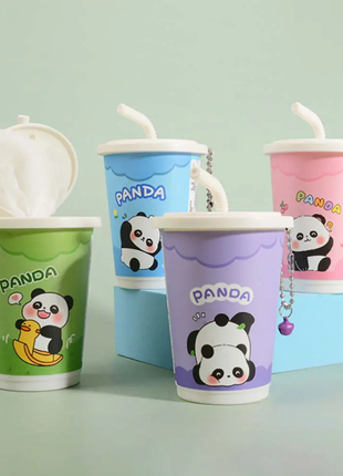 PANDA WET WIPES CANE
