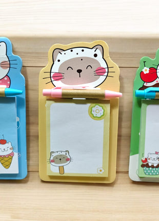 STICKY NOTES WITH MAGNET PEN