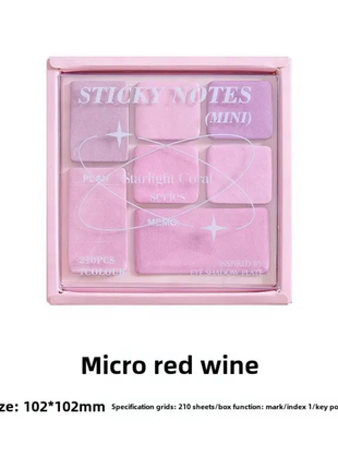 MAKEUP BOX STICKY NOTE