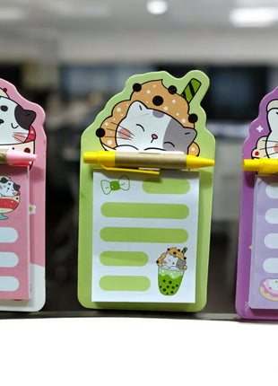 STICKY NOTES WITH MAGNET PEN