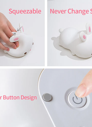 RABBIT SILICONE LAMP