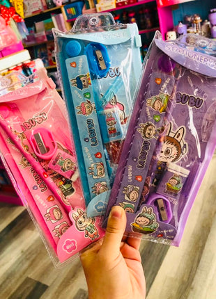Labubu stationery set