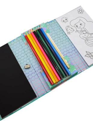 COLORING+SCRATCH BOOK