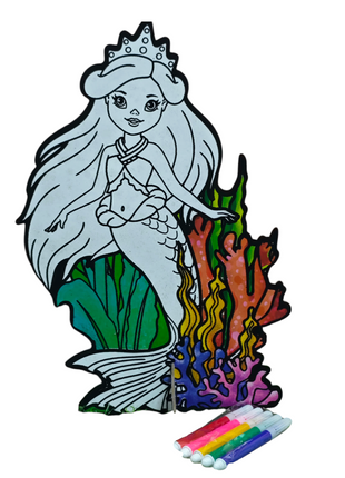 WOOD CUTOUT VELVET DYE