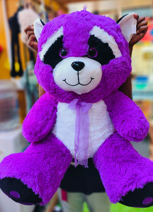 Purple raccoon 85cm