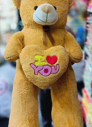 Heart teddy 4 feet