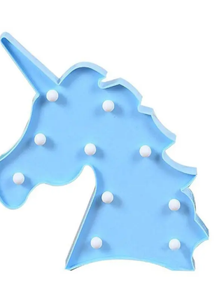 UNICORN SIGN BOARD LIGHT LAMP