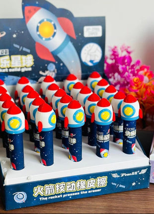 Character head earser