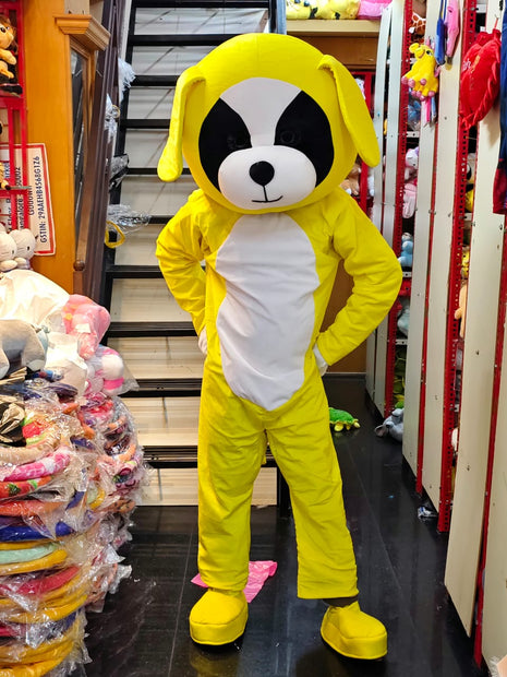 Yellow Dog Mascot