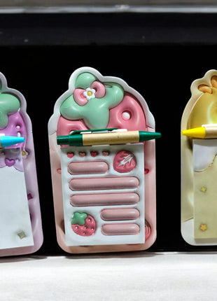 STICKY NOTES WITH MAGNET PEN